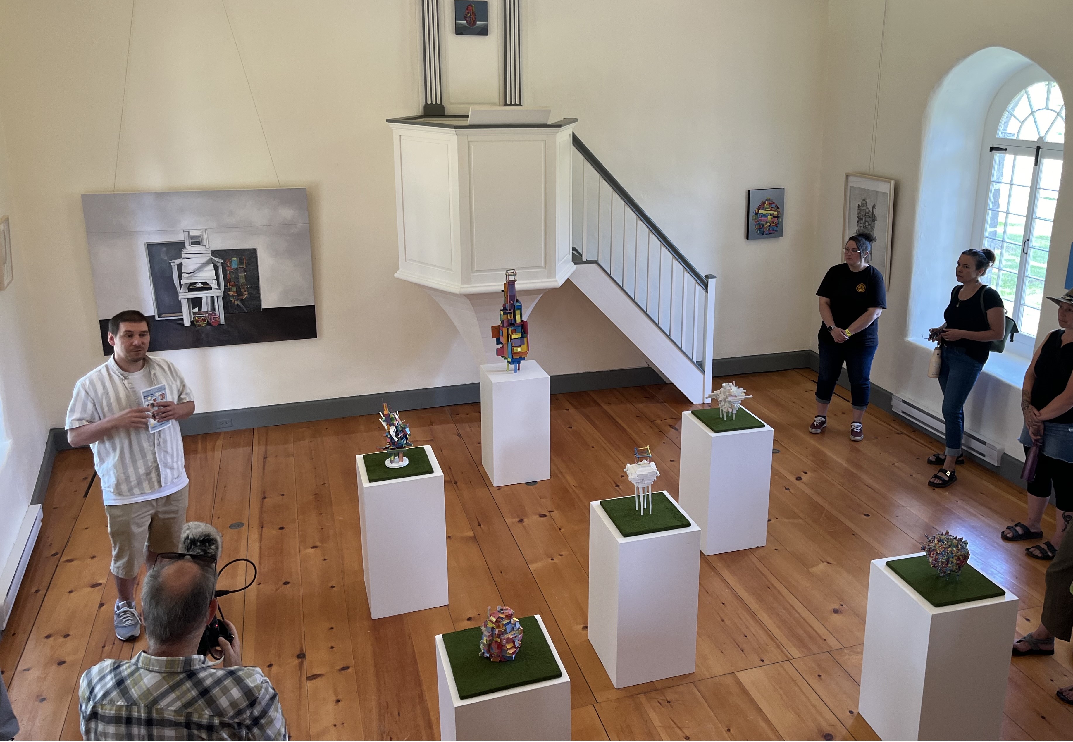 Exposition en arts visuels à la Chapelle des Cuthbert